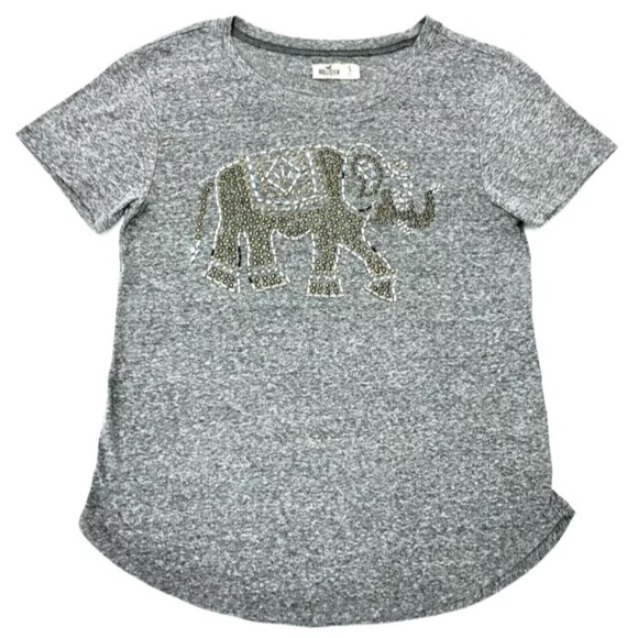 Hollister Tops - 🎁Hollister Shirt size S Beaded Elephant